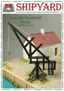 DISCONTINUED ShipYard MKL003 Portable Dockyard Crane Nr25 Skala 1:96