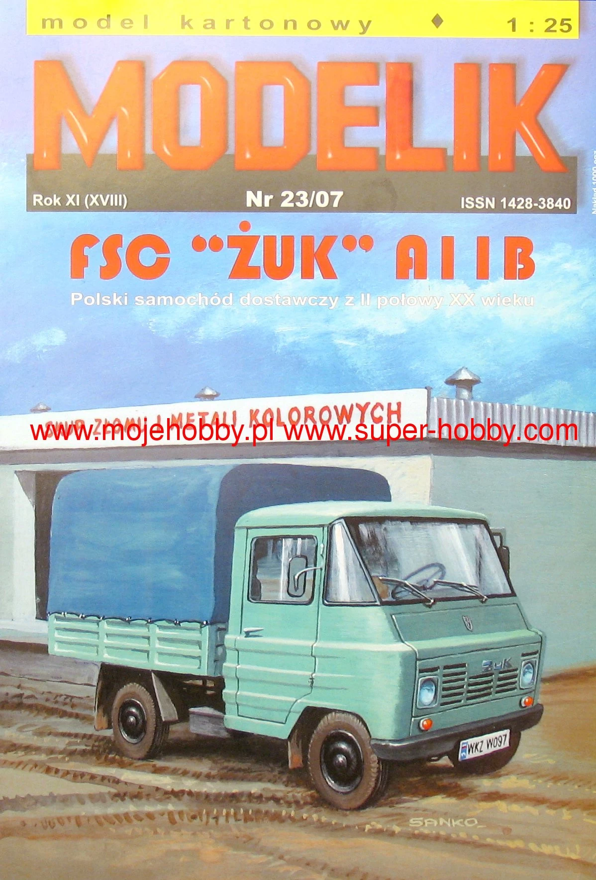 Modelik 23_07 FSC ŻUK A 11B Polski Samochód Dostawczy Z II Połowy XX Wieku - Image 3