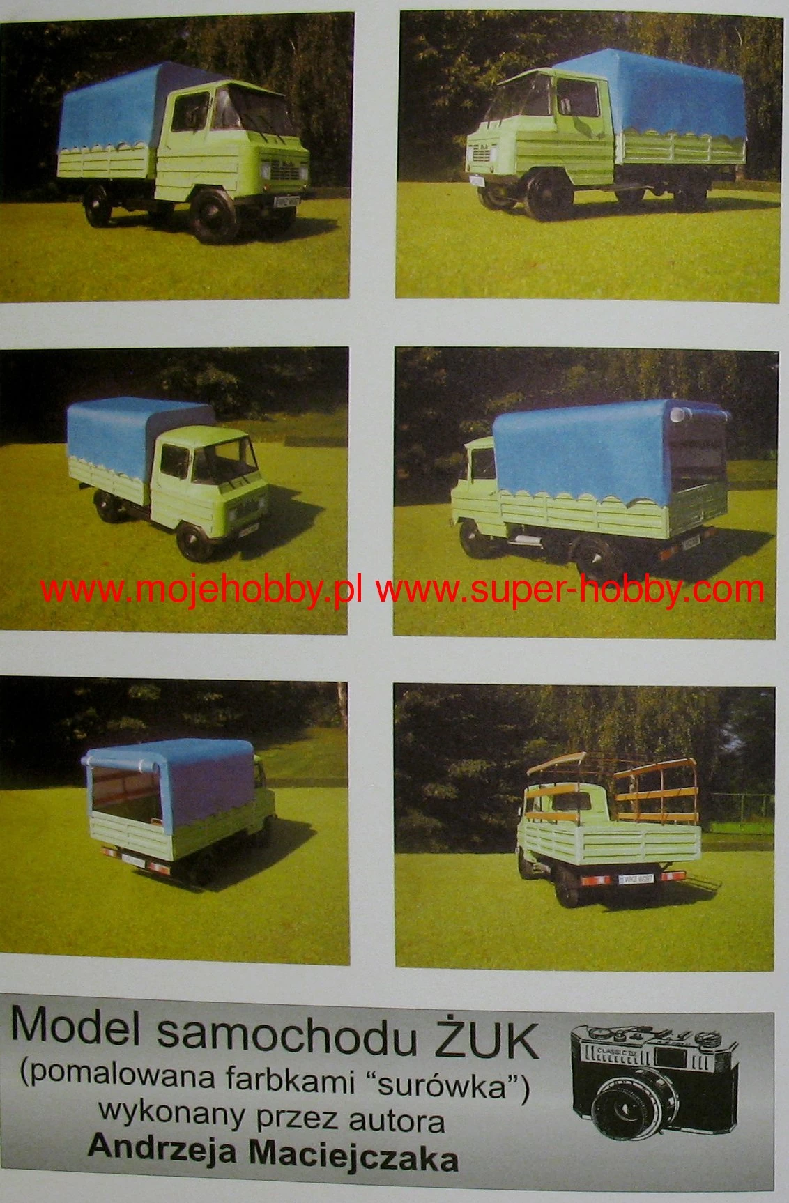 Modelik 23_07 FSC ŻUK A 11B Polski Samochód Dostawczy Z II Połowy XX Wieku - Image 9