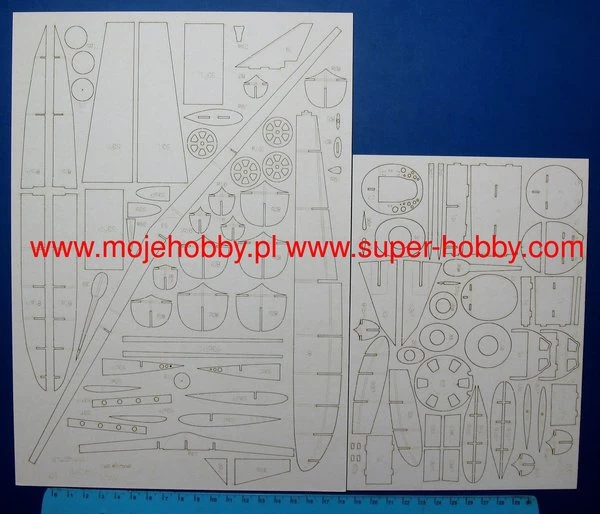 WAK LAS0812 Wręgi A6M2 -N Rufe