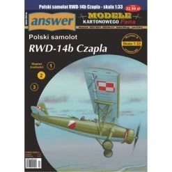 Answer MKF9-2007 Polski Samolot RWD-14b Czapla