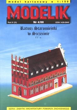 Modelik 04_00 OLD TOWN HALL OF SZCZECIN