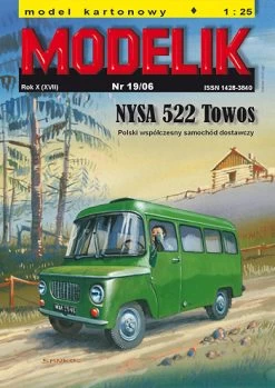 Modelik 19_06 Modern Cargotruck NYSA 522 TOWOS