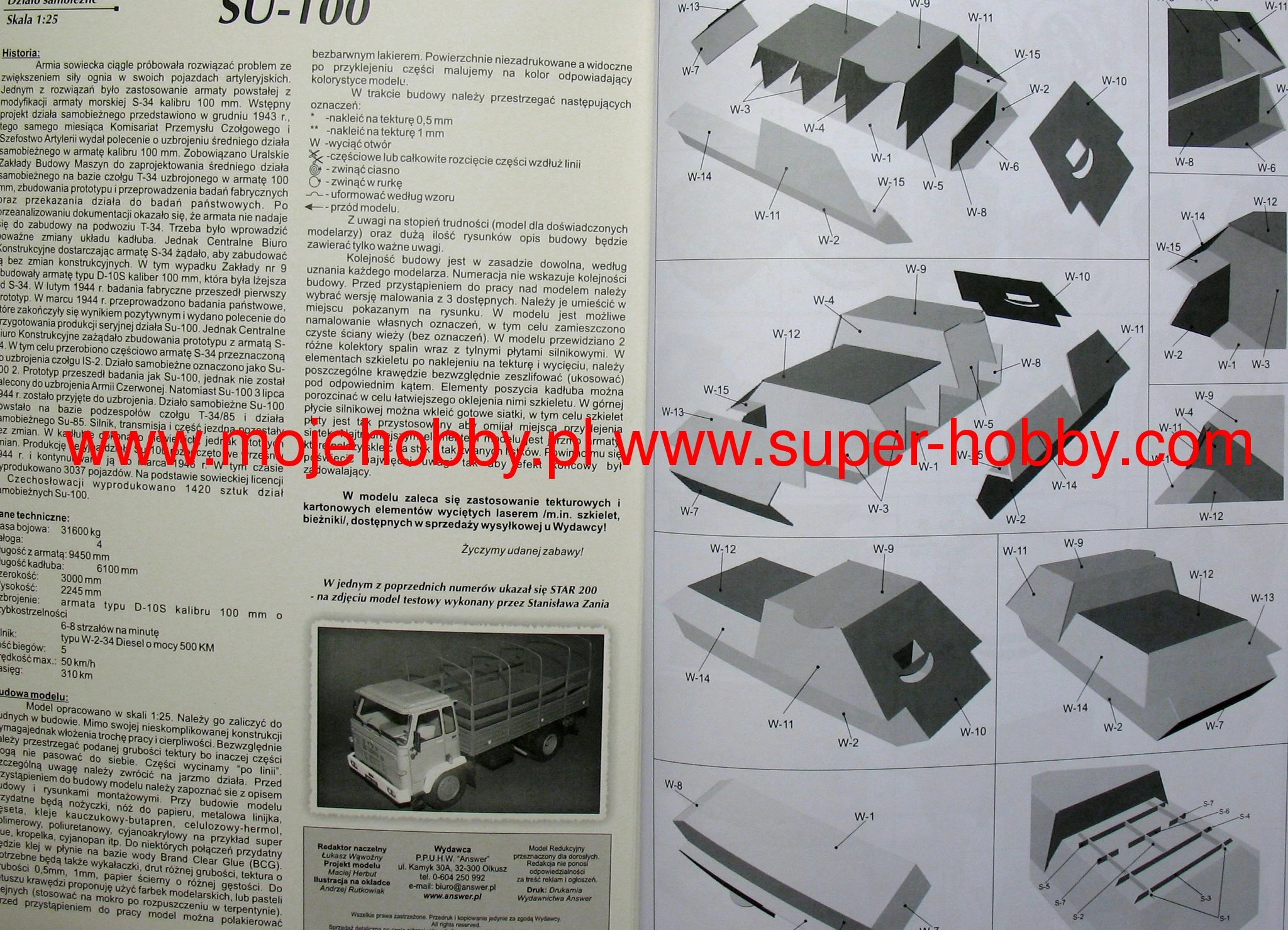 Answer KH6-2015 Radzieckie Działo Samobieżne Su-100 - Image 10